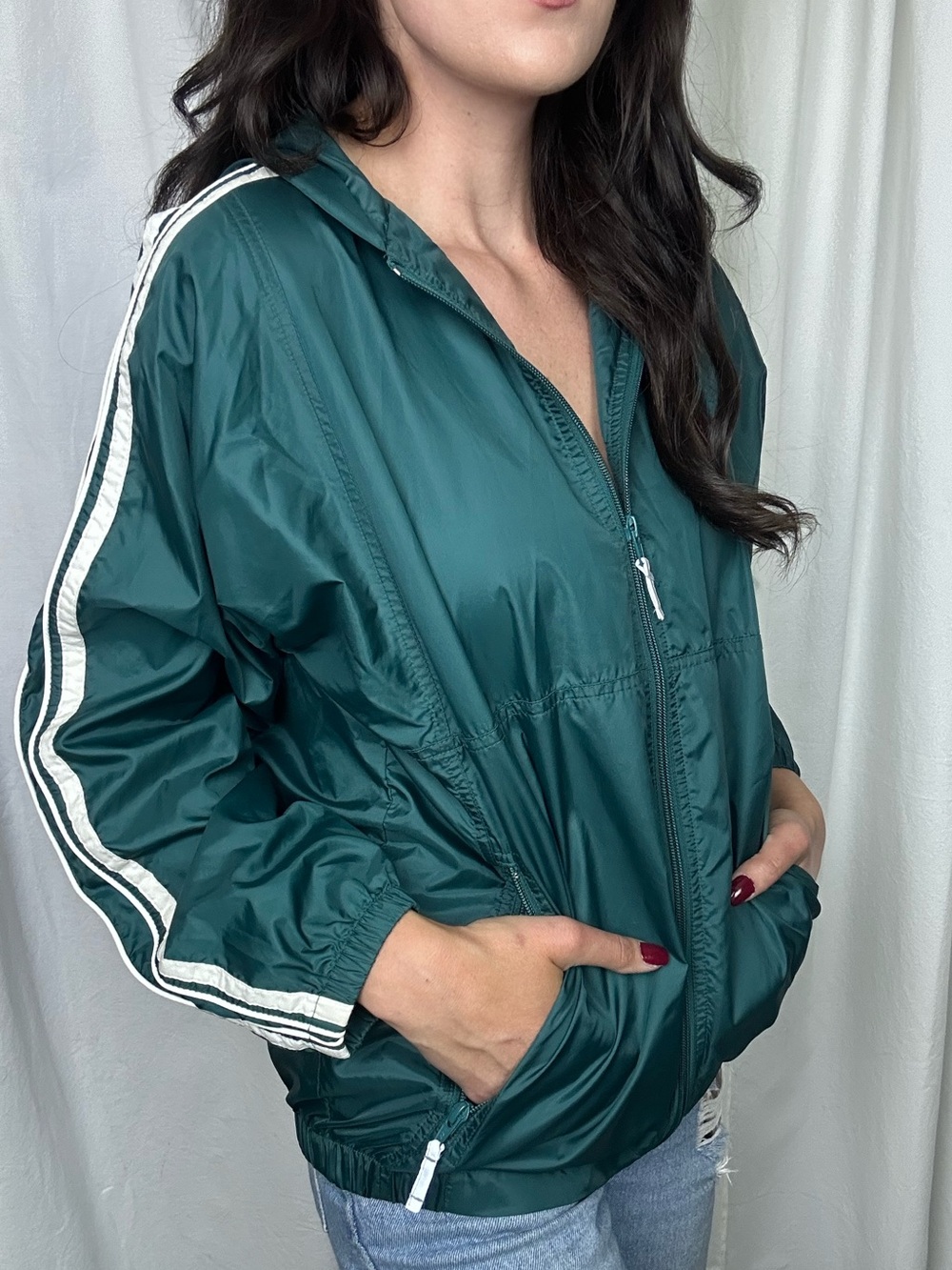 Vintage L.L.Bean Deep Teal Windbreaker